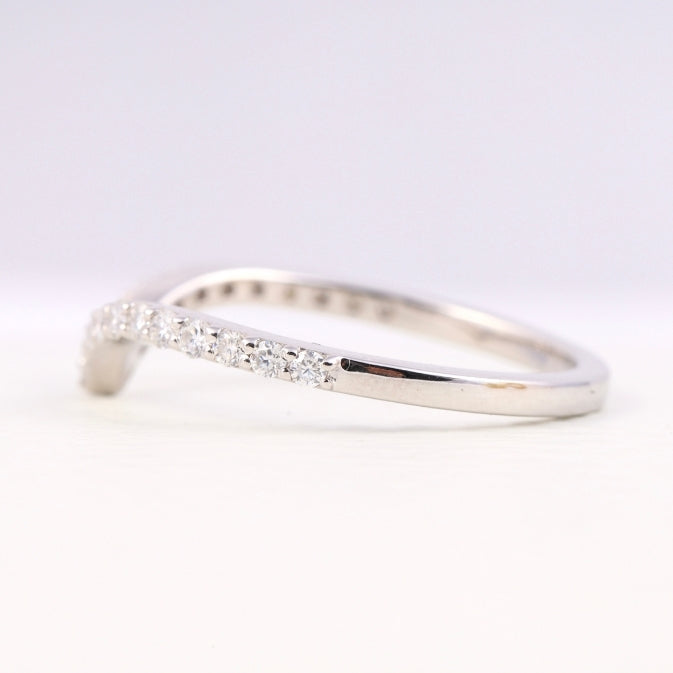 Chevron Engagement Ring