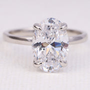 Oval Diamond Ring | Engagement Ring |