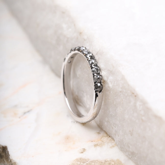Eternity Band Ring - Minimal Carbon