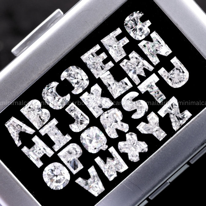 Alphabets Shaped Lab Grown Diamond