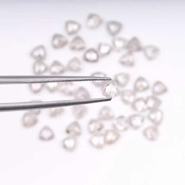4.00 MM, Trillion Cut Salt And Pepper Diamond