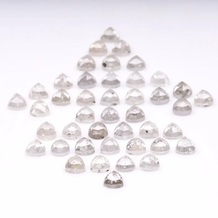 4.00 MM, Trillion Cut Salt And Pepper Diamond