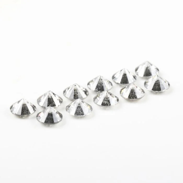 4.50 MM Round Brilliant Cut Salt & Pepper Melee Diamond