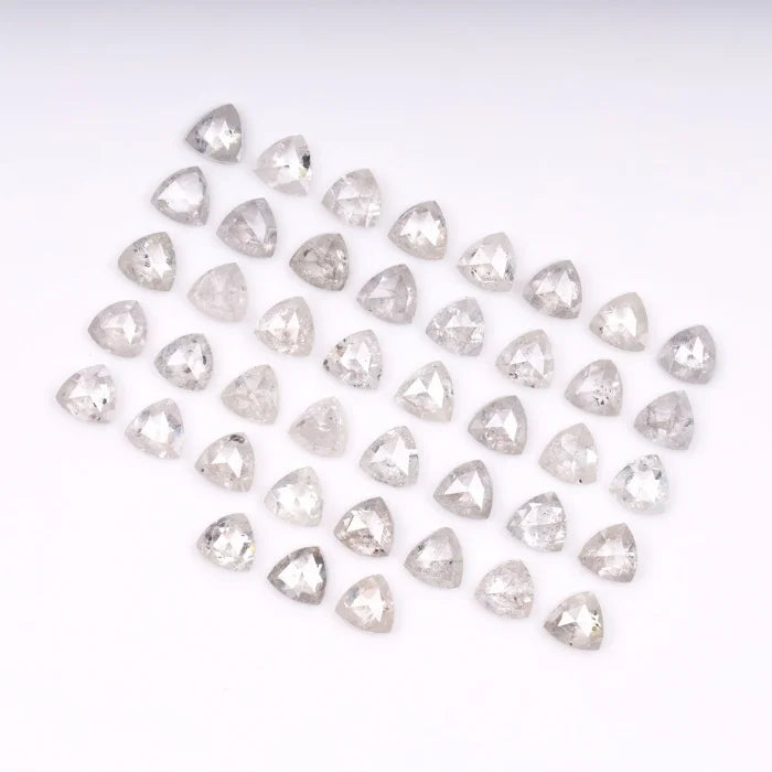 4.50 MM, Trillion Cut Salt And Pepper Diamond