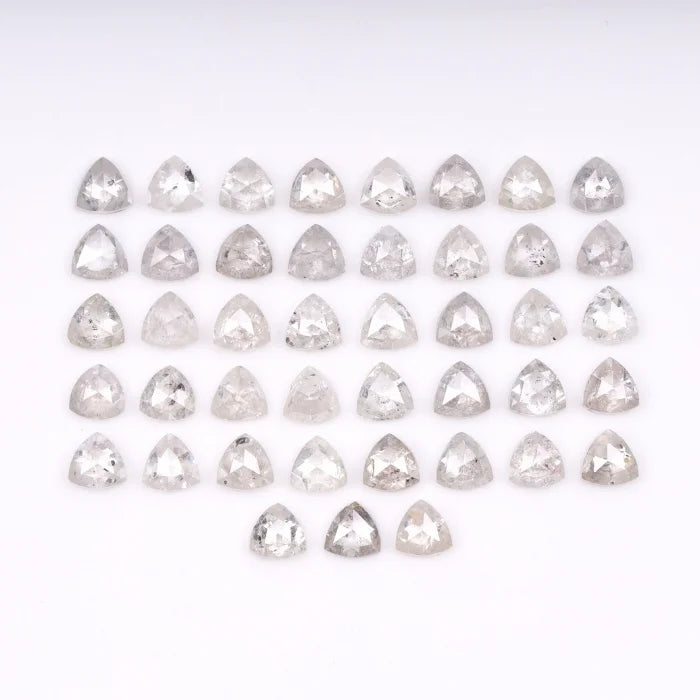 4.50 MM, Trillion Cut Salt And Pepper Diamond