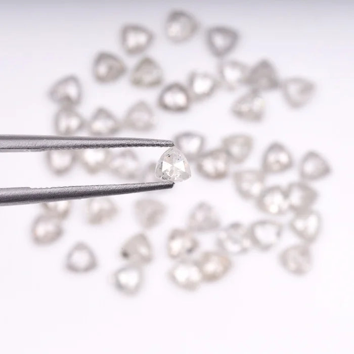 4.50 MM, Trillion Cut Salt And Pepper Diamond