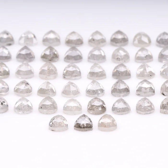 4.50 MM, Trillion Cut Salt And Pepper Diamond
