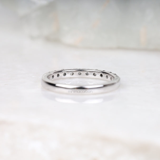 Eternity Band Ring - Minimal Carbon