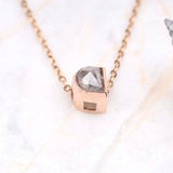 Half Moon Pendant Necklace