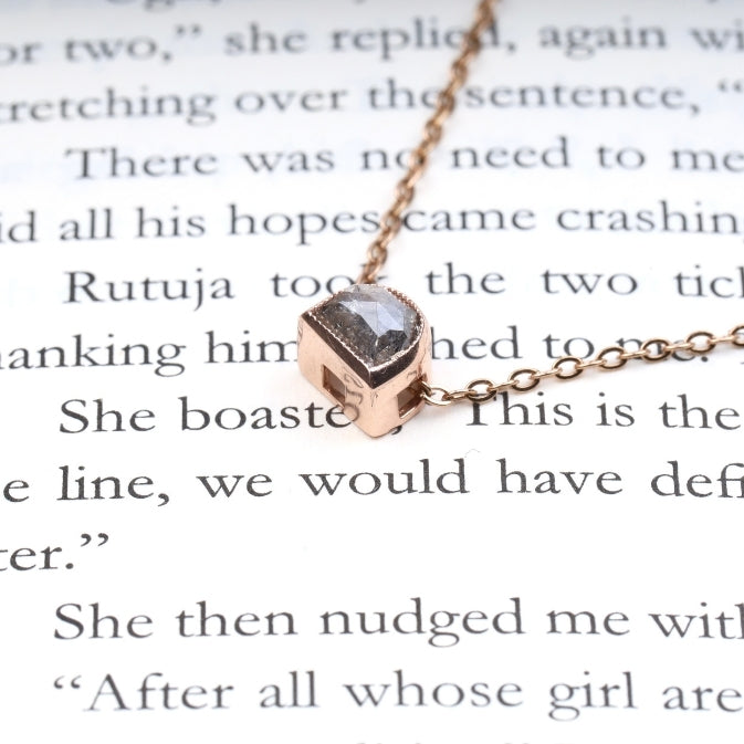 Half Moon Pendant Necklace