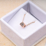 Half Moon Pendant Necklace