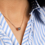 Half Moon Pendant Necklace