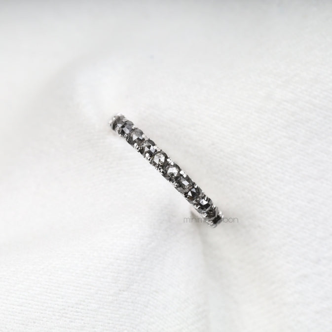 Eternity Band Ring - Minimal Carbon