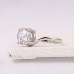 Load image into Gallery viewer, Round Lab Diamond Ring
