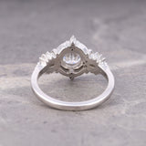 Round Brilliant Cut Halo Engagement Ring