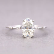 Oval Diamond Ring | Engagement Ring |