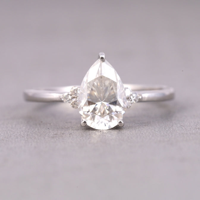  Pear Diamond Ring | Engagement Ring For Women 