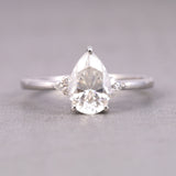  Pear Diamond Ring | Engagement Ring For Women 