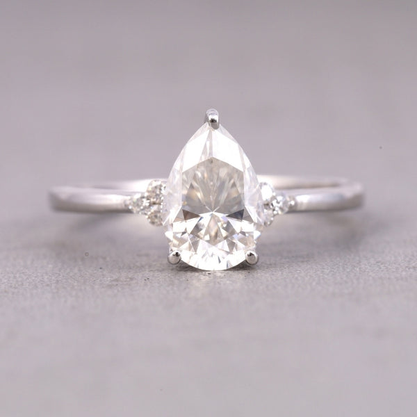  Pear Diamond Ring | Engagement Ring For Women 