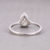Pear Diamond Ring
