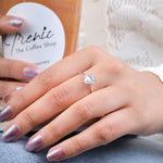 Load image into Gallery viewer, Pear Lab Diamond Engagement Ring
