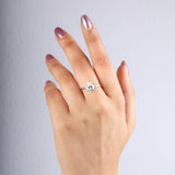 Pear Cut Lab-Grown Diamond Wedding Ring