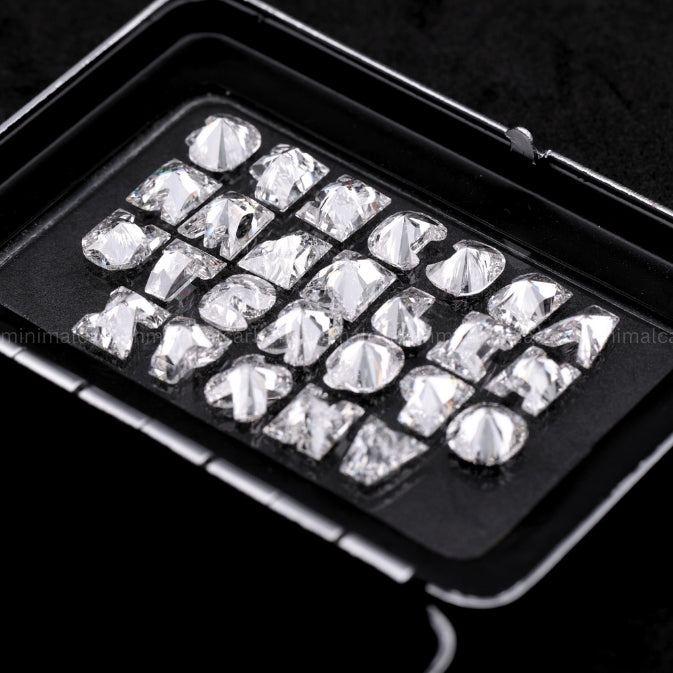 Alphabets Shaped Lab Grown Diamond