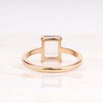 Load image into Gallery viewer, Radiant diamond ring displayed in open jewelry box
