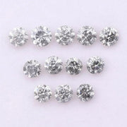 5.00 MM Round Brilliant Cut Salt & Pepper Diamond - Minimal Carbon