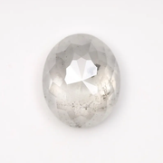 5.08 CT Oval Cut Salt and Pepper Natural Diamond