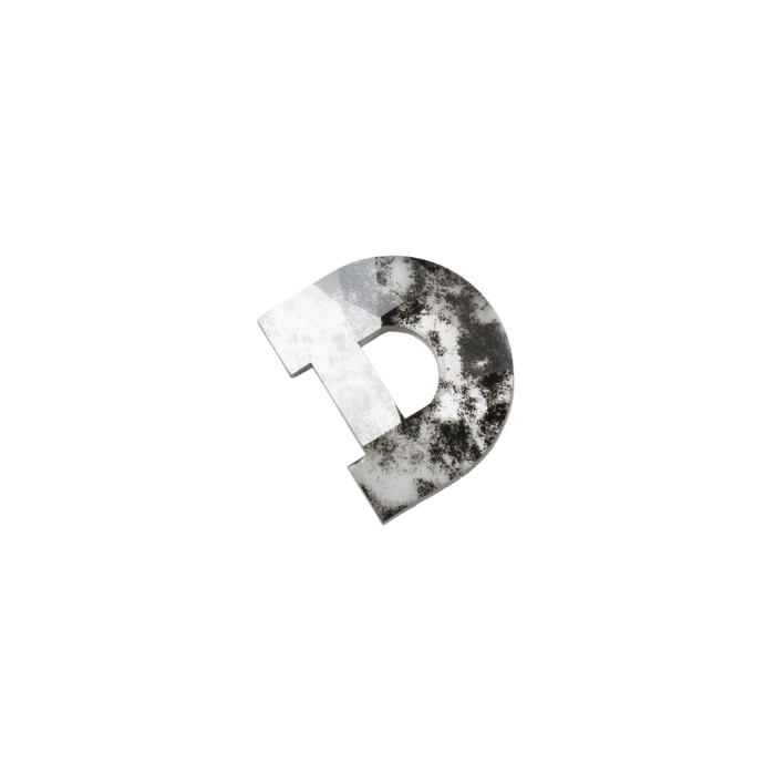 Personalized D Letter Diamond