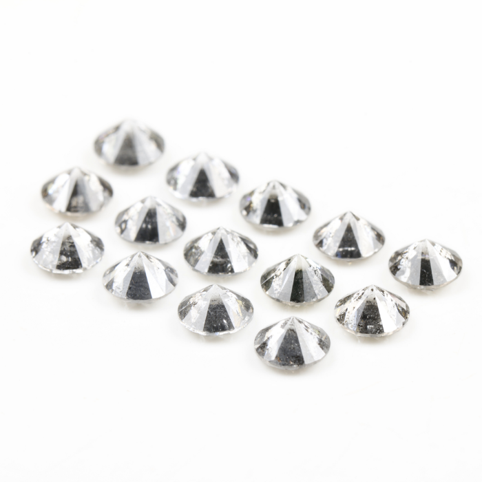 4.2 MM Salt And Pepper Round Brilliant Cut Diamond