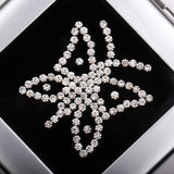 1.6 MM Round Brilliant Cut Diamond Natural Loose White Diamond For Earring & Ring