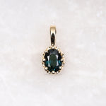 Load image into Gallery viewer, Oval Sapphire Pendant
