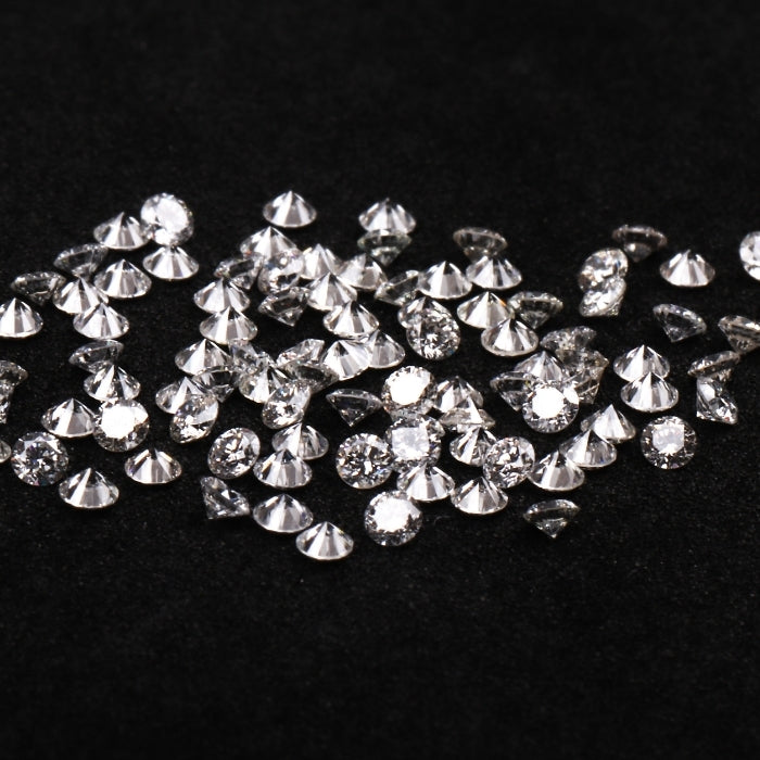 1.6 MM Round Brilliant Cut Diamond Natural Loose White Diamond For Earring & Ring