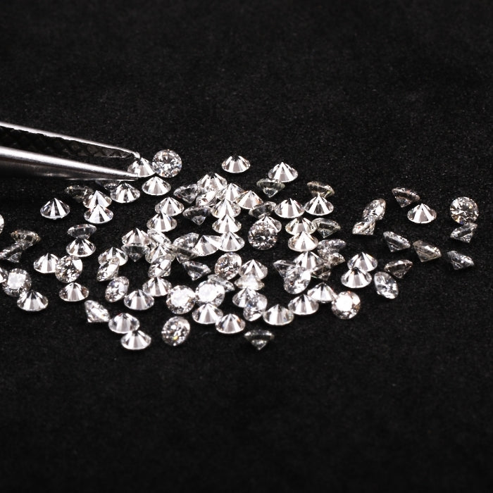 1.4 MM Natural Loose Diamond Round Brilliant Cut Diamond Natural White Diamond For Earring
