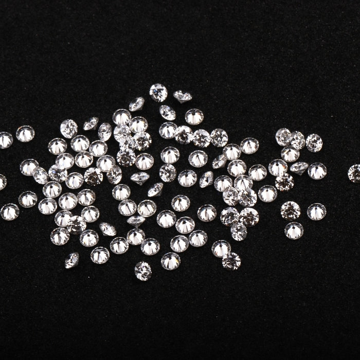 1.6 MM Round Brilliant Cut Diamond Natural Loose White Diamond For Earring & Ring