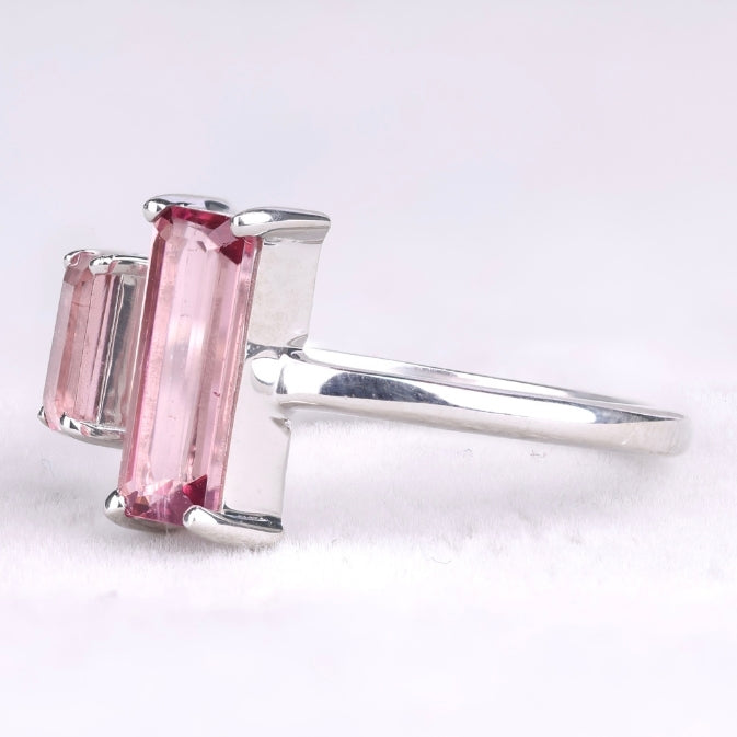 Pink Tourmaline Ring