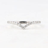 Chevron Engagement Ring