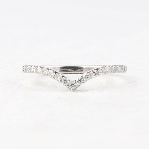 Chevron Engagement Ring