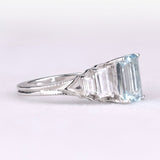 Vintage-Inspired Emerald Cut Engagement Ring