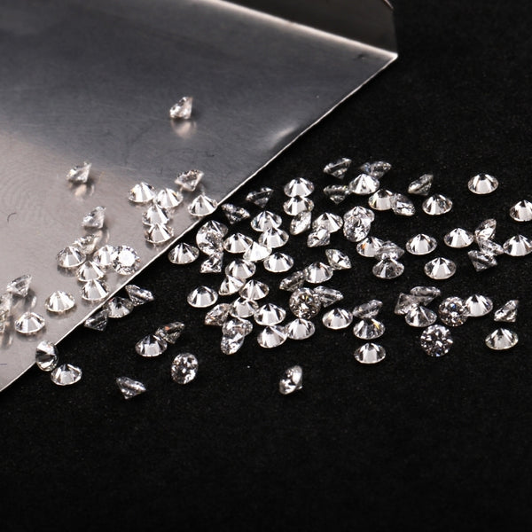 1.8 MM Natural White Round Brilliant Cut Diamond Natural Loose Diamond For Earring