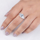 Vintage-Inspired Emerald Cut Engagement Ring