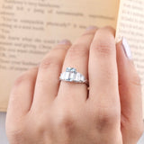 Vintage-Inspired Emerald Cut Engagement Ring