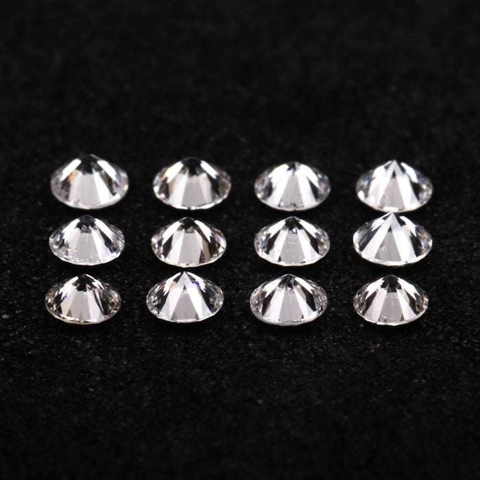 2.7 MM Natural White Round Brilliant Cut Diamond Natural Loose Diamond For Earring