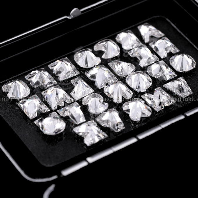 Alphabets Shaped Lab Grown Diamond