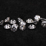 1.6 MM Natural White Round Brilliant Cut Diamond Natural Loose Diamond For Earring