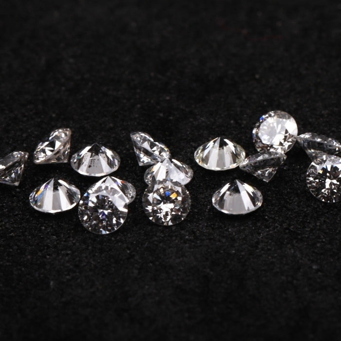 1.6 MM Natural White Round Brilliant Cut Diamond Natural Loose Diamond For Earring