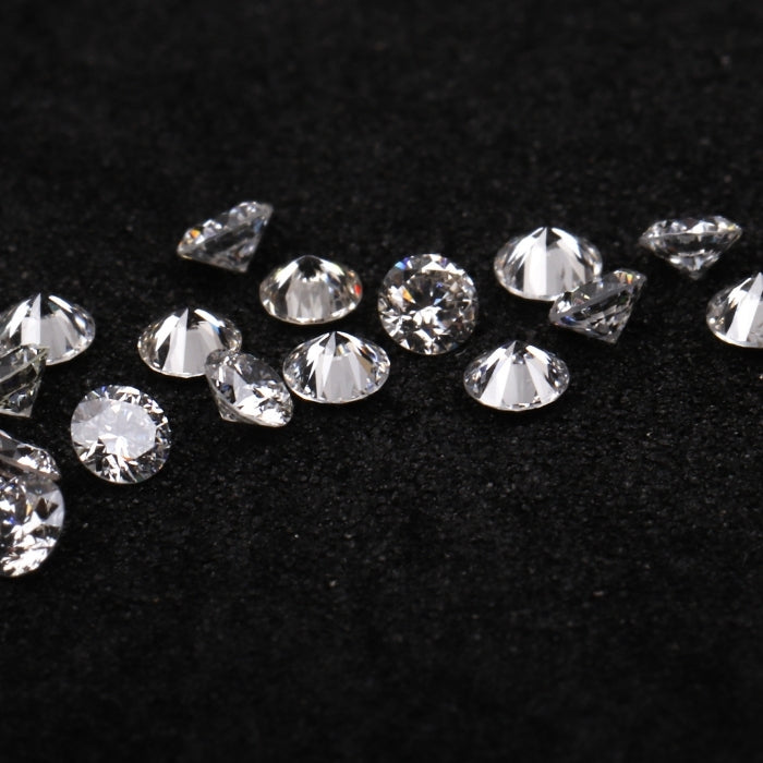 1.6 MM Natural White Round Brilliant Cut Diamond Natural Loose Diamond For Earring
