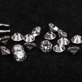 1.6 MM Natural White Round Brilliant Cut Diamond Natural Loose Diamond For Earring